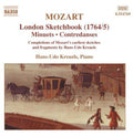Mozart / Kreuels / Vorarlberg Conservatory Ens - London Sketchbook K 15a-55 - Music CD