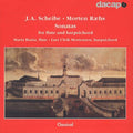 Scheibe / Bania / Mortensen - Sonatas For Flute & Harpsichord - Music CD