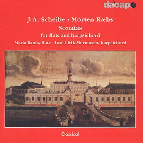 Scheibe / Bania / Mortensen - Sonatas For Flute & Harpsichord - Music CD