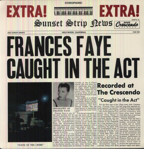 Faye,frances - Caught In The Act - Vinyl Record