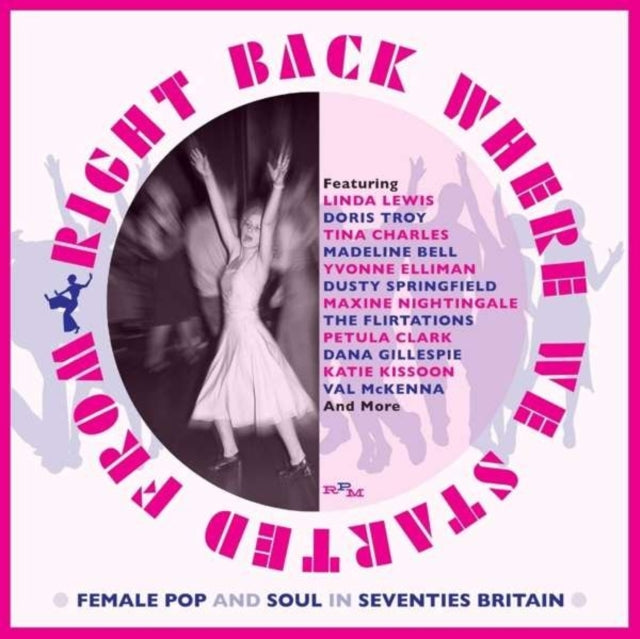 Various Artists - Right Back Where We Started From: Female Pop & Soul In Seventies Britain (3CD/Capacity Wallet)