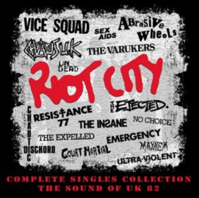 Various Artists - Riot City: Complete Singles Collection (4CD Capacity Wallet)
