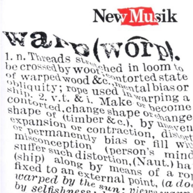 New Musik - Warp - CD