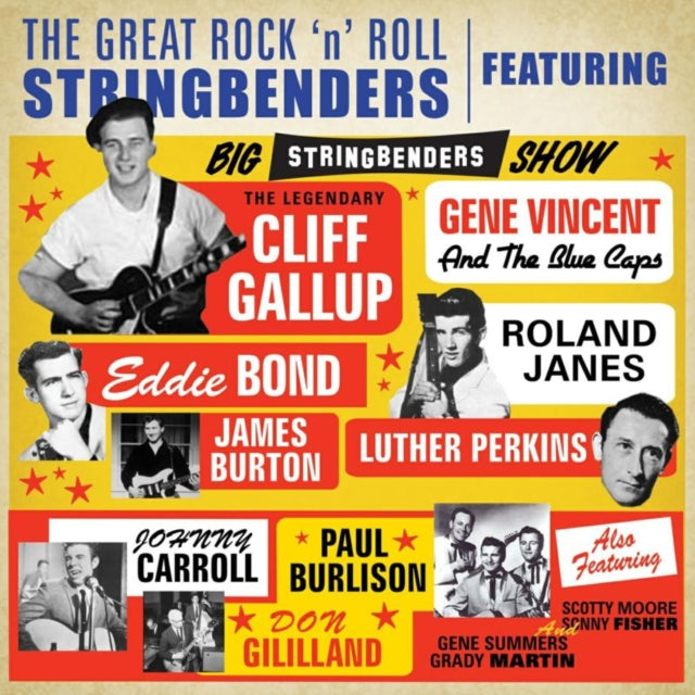 Cliff & Friends Gallup - Great Rock N Roll Stringbenders - CD