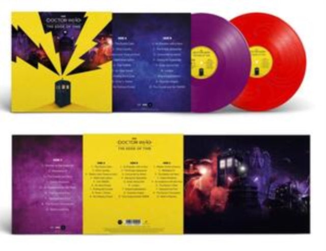 Doctor Who: The Edge Of Time Original Videogame Soundtrack (140G/Red & Purple LP Vinyl) & Dead Air (140G/Waveform LP Vinyl)