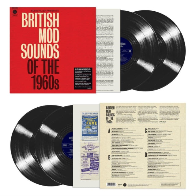 Eddie Piller Presents - British Mod Sounds Of The 1960S (140G/2LP)