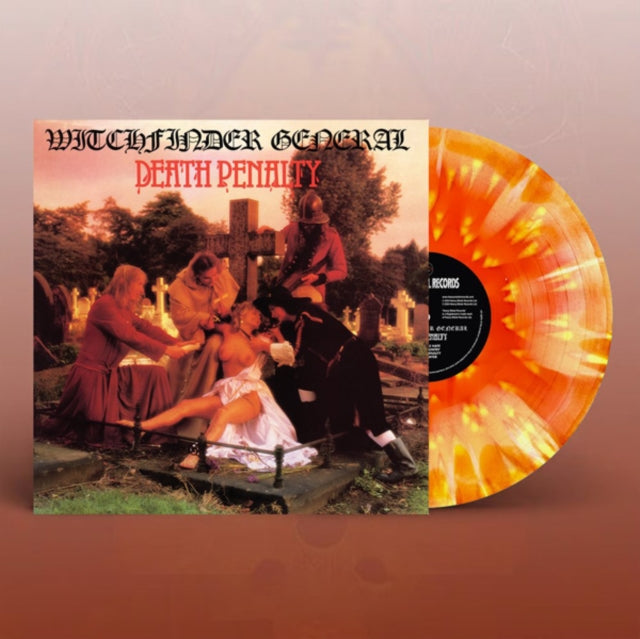 Witchfinder General - Friends Of Hell (Clear W/ Red, Orange & White Splatter LP Vinyl) & Death Penalty (Orange W/ Yellow Splatter LP Vinyl)