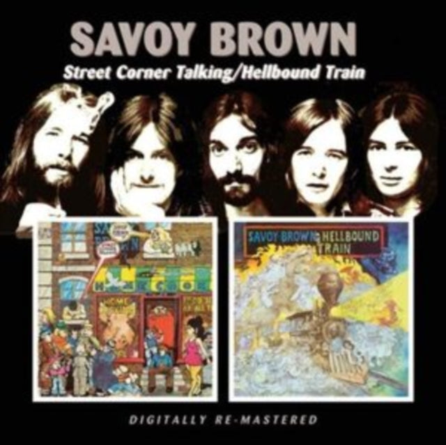 Savoy Brown - Raw Sienna / Looking In & Street Corner Talking / Hellbound Train (Remastered) & Blue Matter / Step Further (Remastered) - CD Bundle