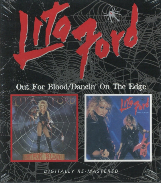 Lita Ford - Out For Blood / Dancin On The Edge (Remastered) & Best Of Lita Ford - CD Bundle