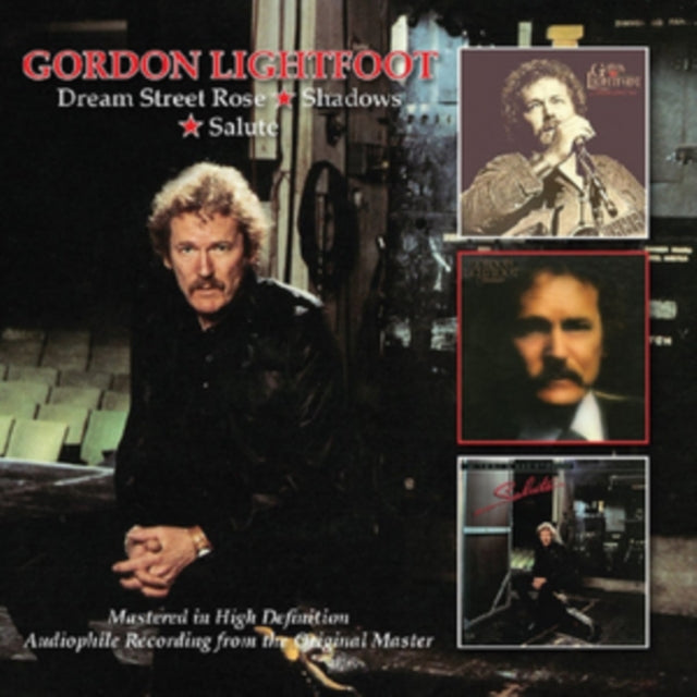 Gordon Lightfoot - Dream Street Rose / Shadows / Salute (Remastered) & United Artists Collection - CD Bundle