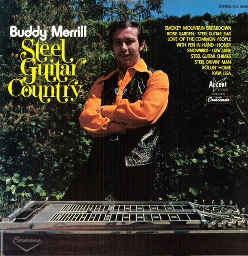 Merrill,buddy - Steel Guitar Country - Vinyl Record