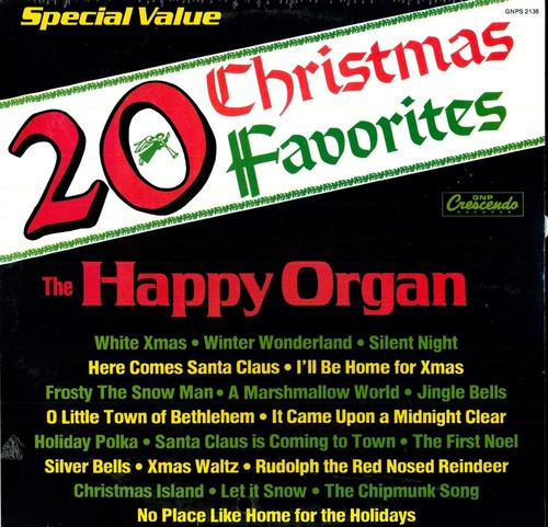 Happy Organ - 20 Christmas Favorites - Vinyl Record