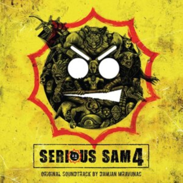 Serious Sam 4 Ost (Translucent Yellow Vinyl/2LP) Vinyl Record