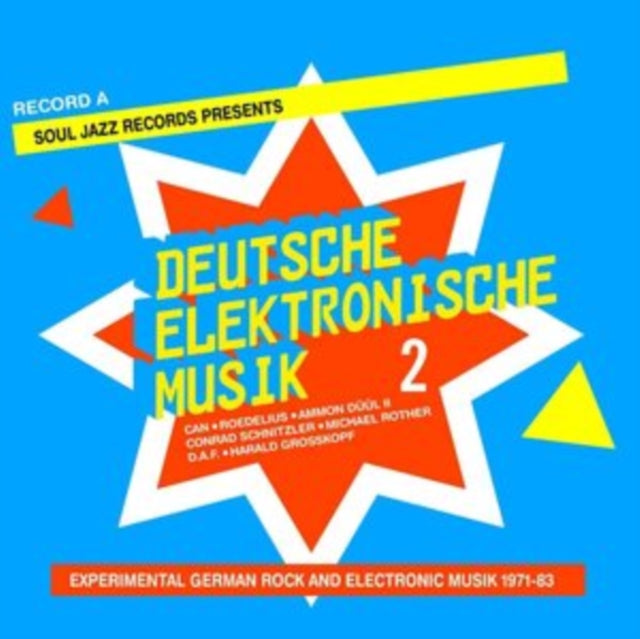 Soul Jazz Records Presents - Deutsche Elektronische Musik 2: Experimental German Rock & Electronic Music 1971-83 (Record A) - LP Vinyl