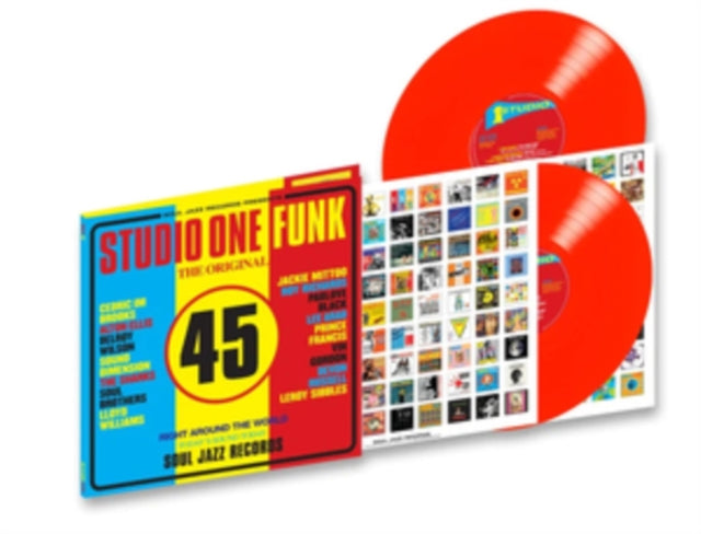 Soul Jazz Records Presents - Studio One Funk (2LP/Red Vinyl) & Life Between Islands - Soundsystem Culture: Black Musical Expression In The Uk 1973-2006 (3LP) & Fire Over Babylon: Dread, Peace & Conscious Sounds At Studio One (2LP/Dl Card)