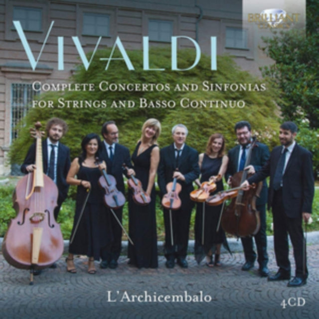 L'archicembalo - Vivaldi: Complete Concertos & Sinfonias For Strings & Basso Continuo - CD