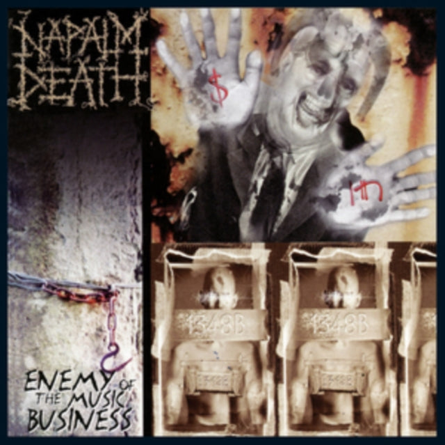 Napalm Death - Enemy Of The Music Business (Red LP Vinyl) & Resentment Is Always Seismic - A Final Throw Of Throes & Resentment Is Always Seismic - A Final Throw Of Throes (Transparent Red LP Vinyl)