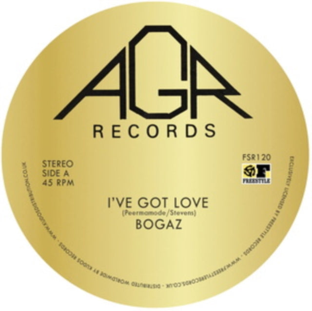 Bogaz - I've Got Love - 12 Inch Vinyl