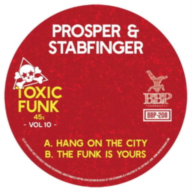 Prosper & Stabfinger - Toxic Funk - 7 Inch Vinyl
