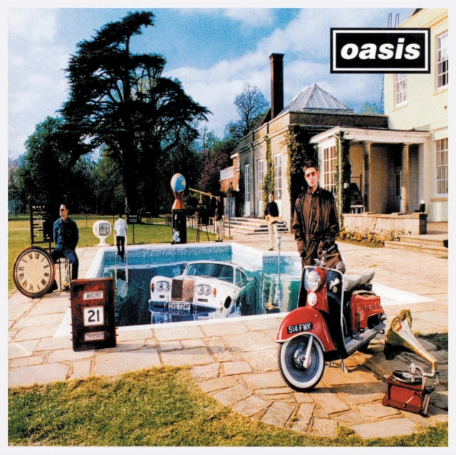 Oasis - Definitely Maybe & (What’S The Story) Morning Glory? & Be Here Now & Masterplan (Remastered Edition) (25Th Anniversary) (Silver Vinyl/2LP)