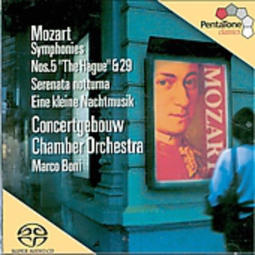 Mozart / Boni / Concertgebouw - Symphonies 5 & 29 - Super Audio CD