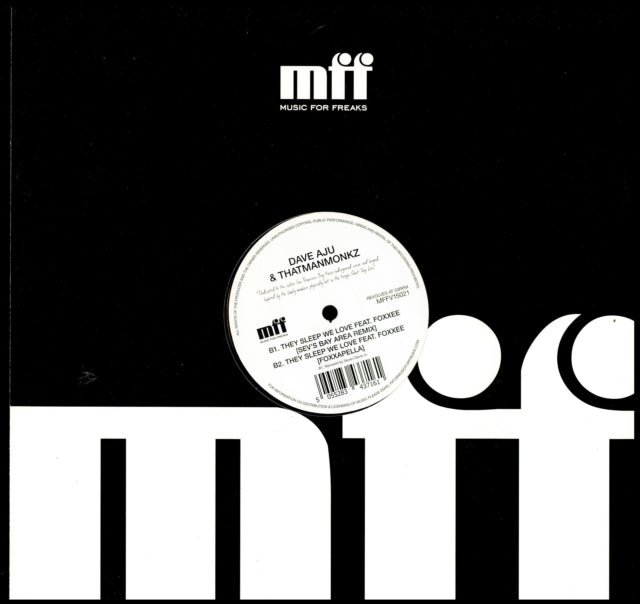 Dave Aju & Thatmanmonkz - They Sleep We Love - 12 Inch Vinyl