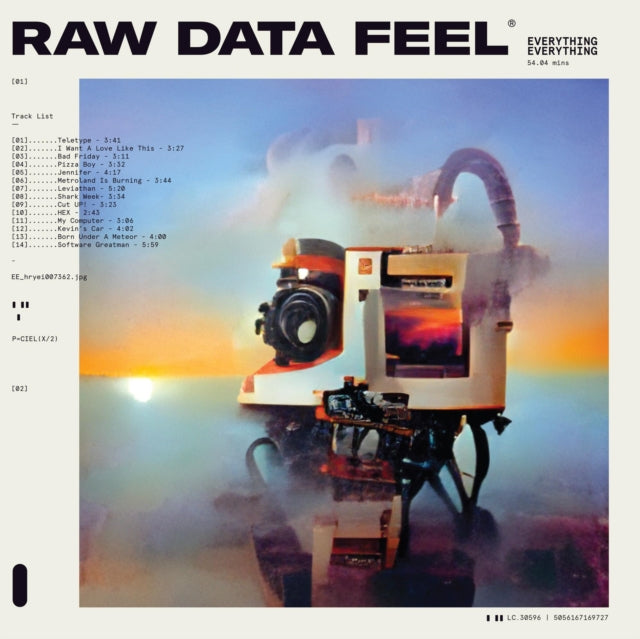 Raw Data Feel (Clear LP Vinyl)