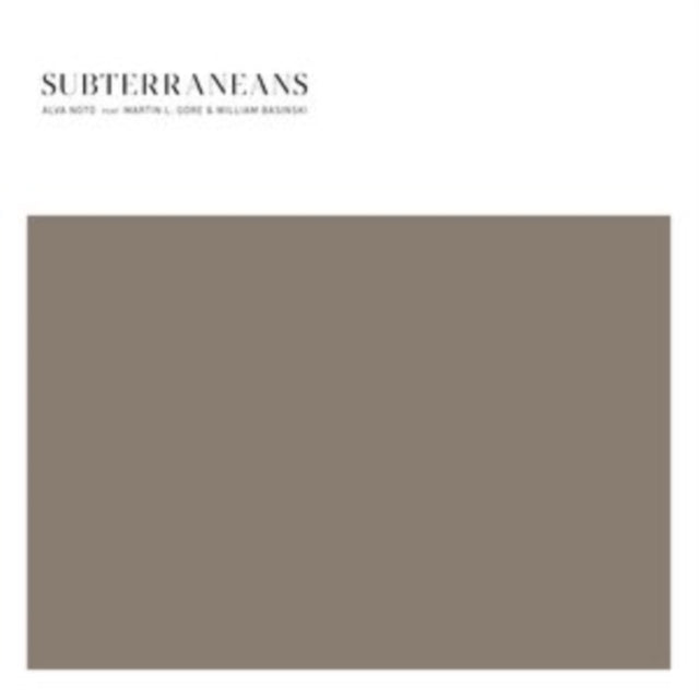 Alva Noto Feat. Martin L. Gore & William Basinski - Subterraneans - 12 Inch Vinyl