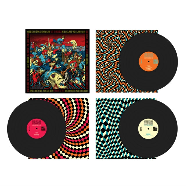 King Gizzard & The Lizard Wizard - Live In Brussels '19 (Fuzz Club Official Bootleg) & Live In Adelaide '19 (Fuzz Club Official Bootleg) & Teenage Gizzard (Fuzz Club Official Bootleg) (Deluxe Edition) & L.W. & Eyes Likes The Sky (Peach LP Vinyl)