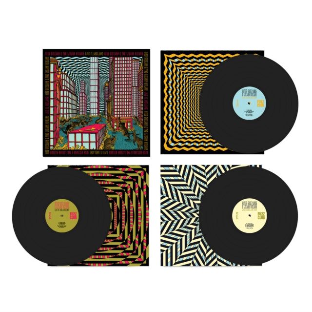 King Gizzard & The Lizard Wizard - Fishing For Fishies (Green LP Vinyl) & Live In Asheville '19 (Fuzz Club Official Bootleg) & Oddments (Plum LP Vinyl) & Live In Adelaide '19 (Fuzz Club Official Bootleg) & Live In Brussels '19 (Fuzz Club Official