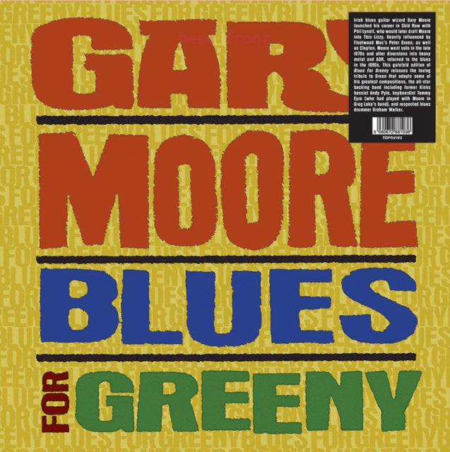 Gary Moore - Blues For Greeny - LP Vinyl