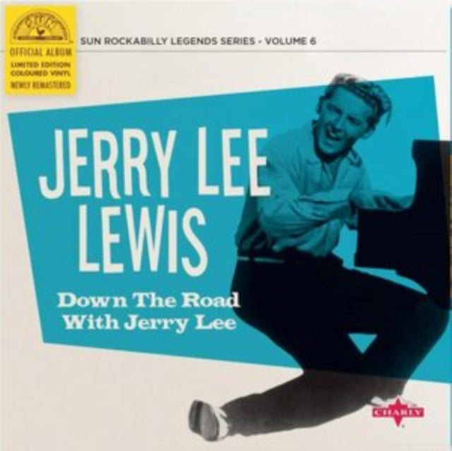 Jerry Lee Lewis - Down The Road With Jerry Lee (Ltd/Cyan Blue 10Inch) - 10 Inch Vinyl