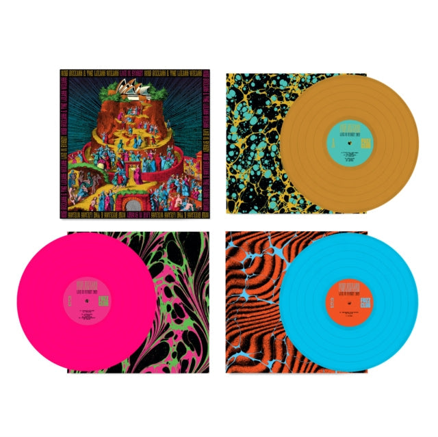 King Gizzard & The Lizard Wizard - Live In Sydney (Fuzz Club Official Bootleg) (Pink, Gold & Blue Vinyl) (3LP/180G)