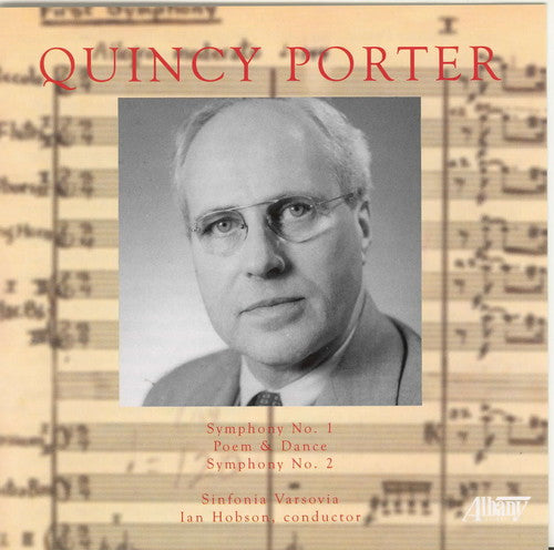 Porter / Hobson / Sinfonia Varsovia - Orchestral Music Of Quincy Porter - Music CD