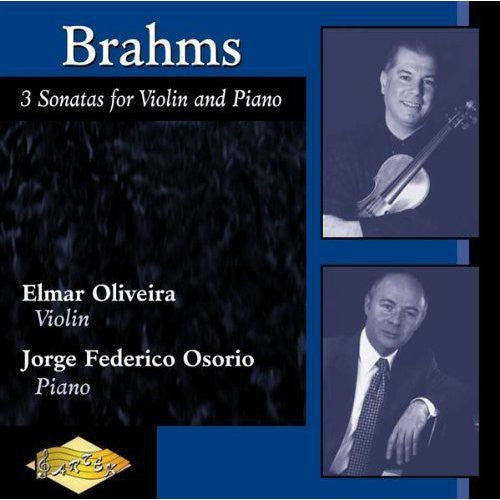 Brahms / Oliveira / Federico - 3 Violin Sonatas - Music CD