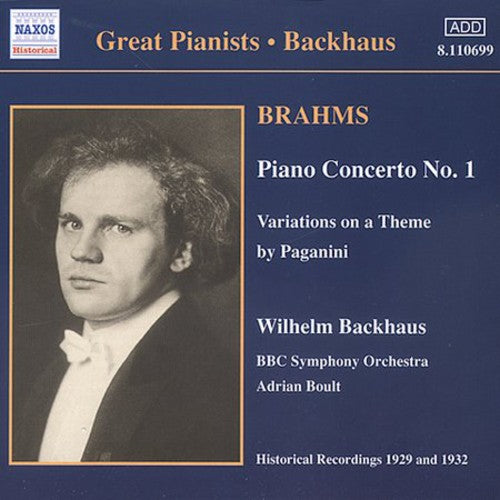Backhaus,wilhelm - Great Pianists: Wilhelm Backhaus - Music CD