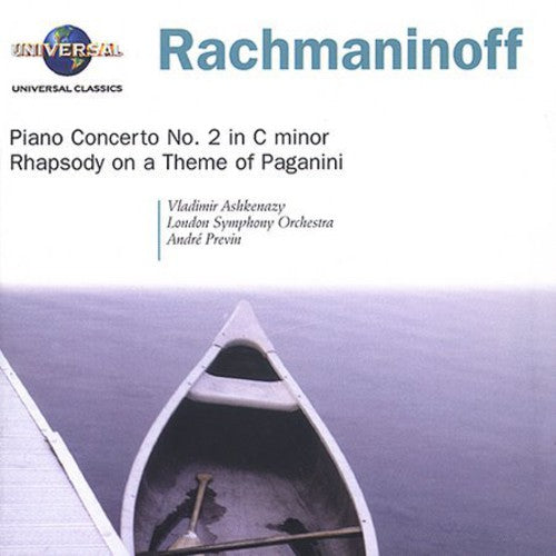 Rachmaninoff / Ashkenazy / Lso / Previn - Piano Cto 2 / Rhapsody On A Theme Of Paganini - Music CD
