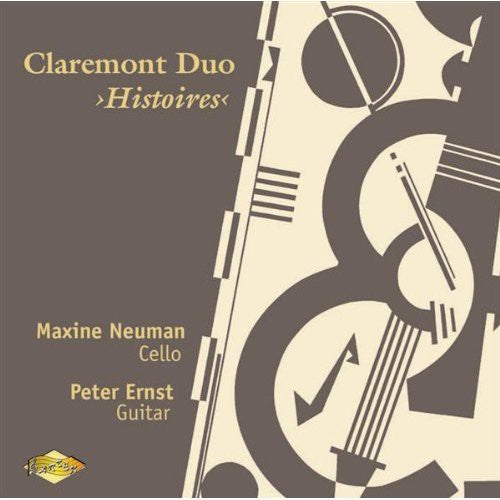 Gnattali / Vivaldi / Ibert / Neuman / Ernst - Claremont Duo Histoires Duos For Cello & Guitar - Music CD
