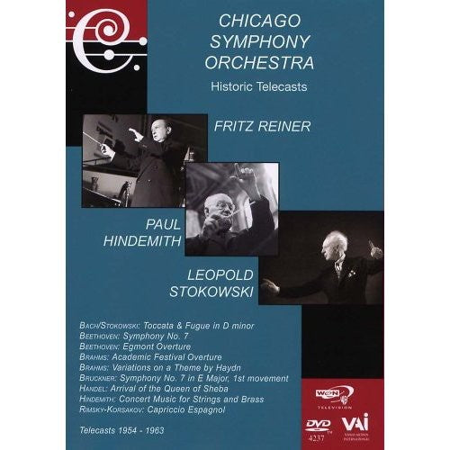 Reiner / Stokowski / Hindemith - Chicago Symphony Orchestra - DVD