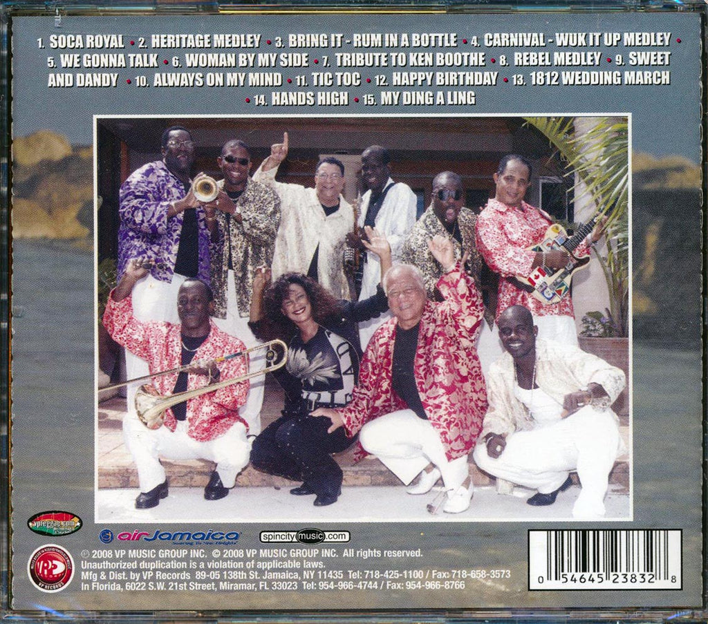 Byron Lee & The Dragonaires - Soca Royal Music CD
