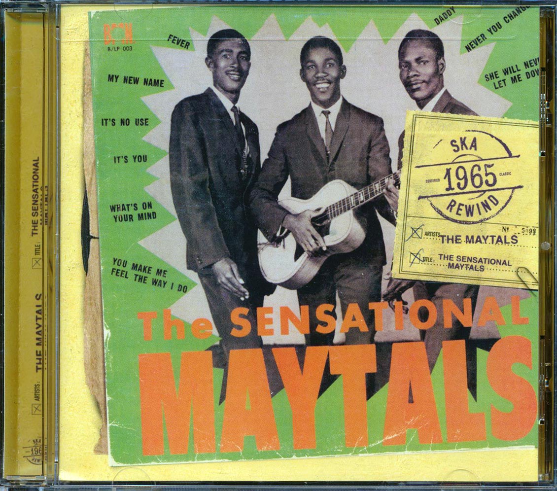 Toots & The Maytals - The Sensational Maytals (With 6 Bonus Tracks) Music CD