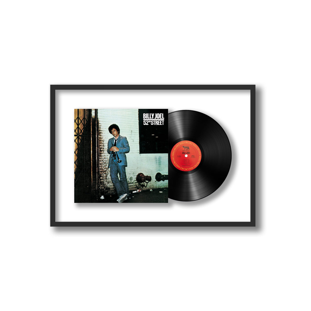 Billy Joel - 52nd Street - Framed Vinyl Record