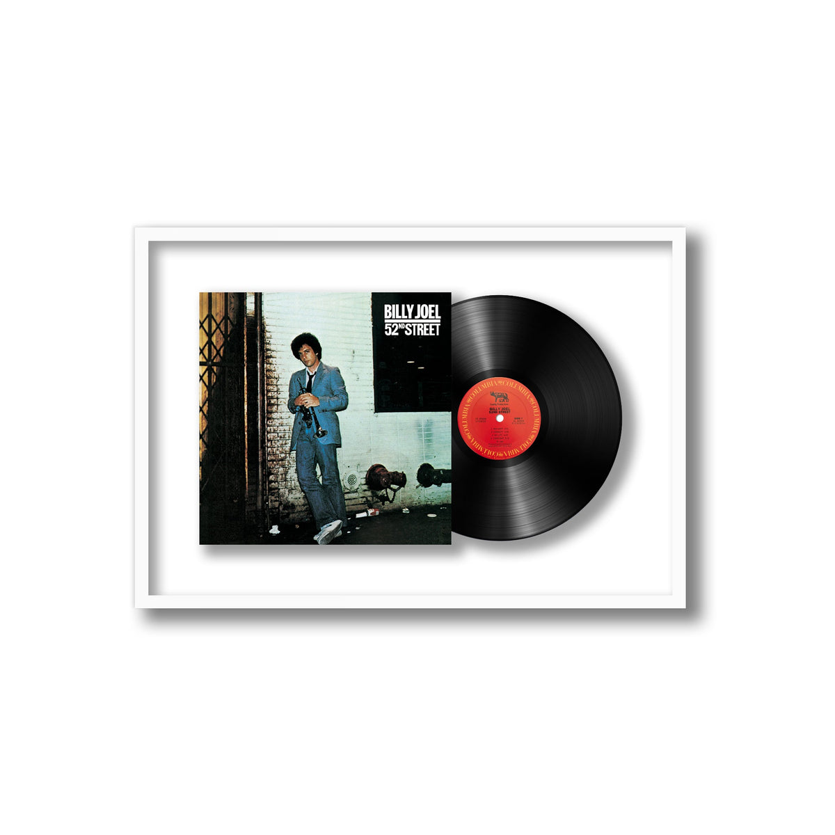 Billy Joel - 52nd Street - Framed Vinyl Record