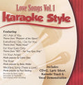 Karaoke Style: Love Songs 1 / Various - Karaoke Style: Love Songs 1 / Various - Music CD