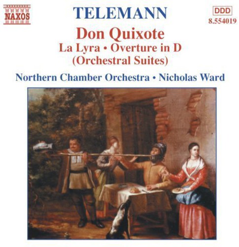 Telemann / Ward / Northern Chamber Orchestra - Don Quixote Suite / Overture D Minor / Suite E Flt - Music CD