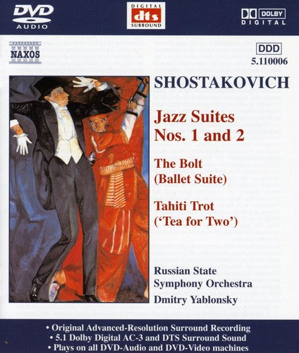 Shostakovich / Yablonsky / Russian State So - Jazz Suites 1 & 2 - DVD Audio
