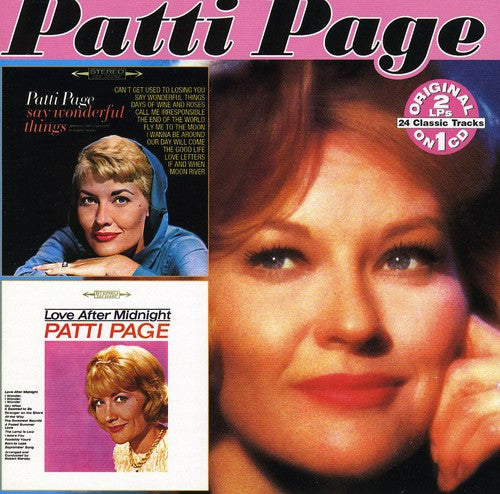 Page,patti - Say Wonderful Things: Love After Midnight - Music CD