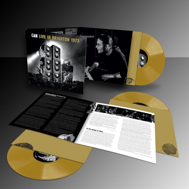 Can - Future Days & Live In Brighton 1975 (Limited Edition/Inca Gold Vinyl/3LP) & Tago Mago (Limited Edition Orange LP Vinyl) & Live Stuttgart 1975 (Orange Vinyl/3LP) & Live In Aston 1977