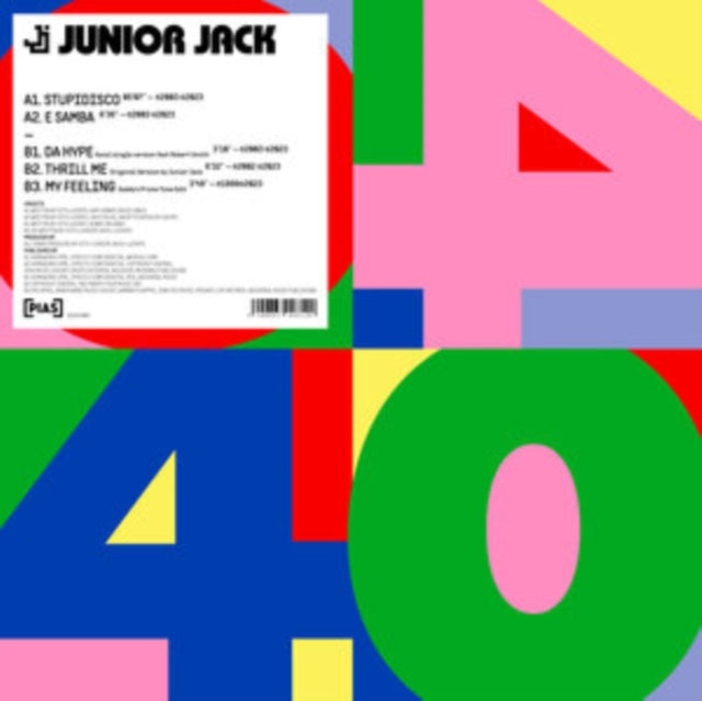 Junior Jack - Pias 40 - 12 Inch Vinyl