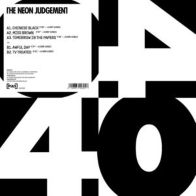 Neon Judgement - Pias 44 - 12 Inch Vinyl